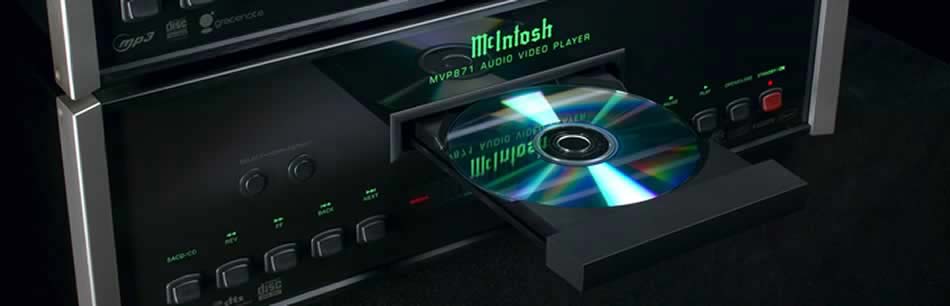 mcIntosh CD and DVD Header